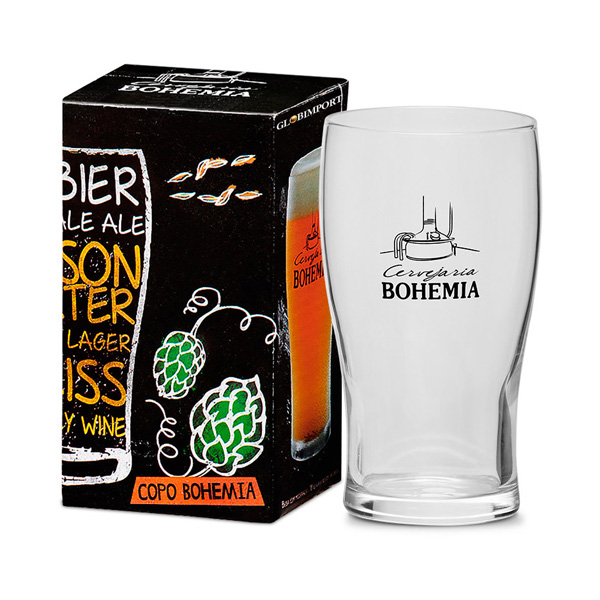 COPO CERVEJARIA BOHEMIA 340 ML