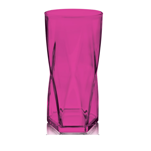 Copo Rombus 465 Ml Neon Rosa_
